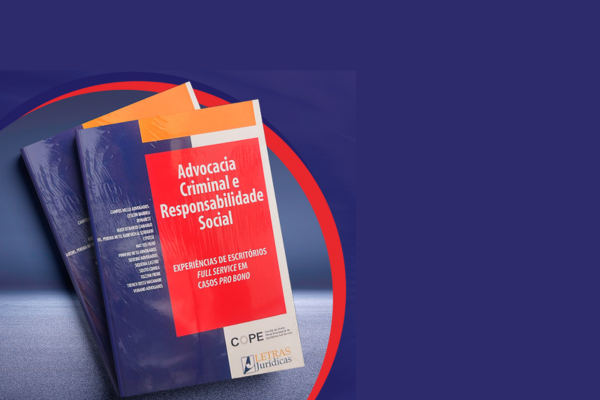 Livro sobre advocacia criminal e responsabilidade social será lançado na AASP com destaque para atuação pro bono na área penal